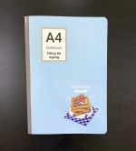 Notebook A4 dòng kẻ ngang (Mã 558)