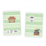Notebook A4 dòng kẻ 4 Ô ly (Mã 557 - 559)