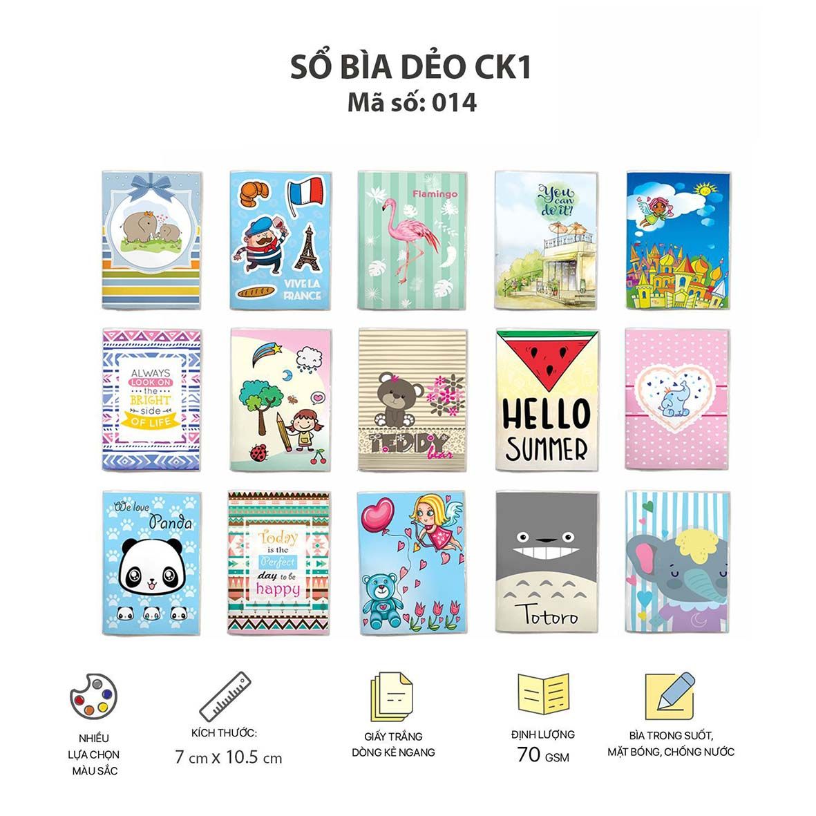 Sổ CK1 Nilong (Mã số: 014)
