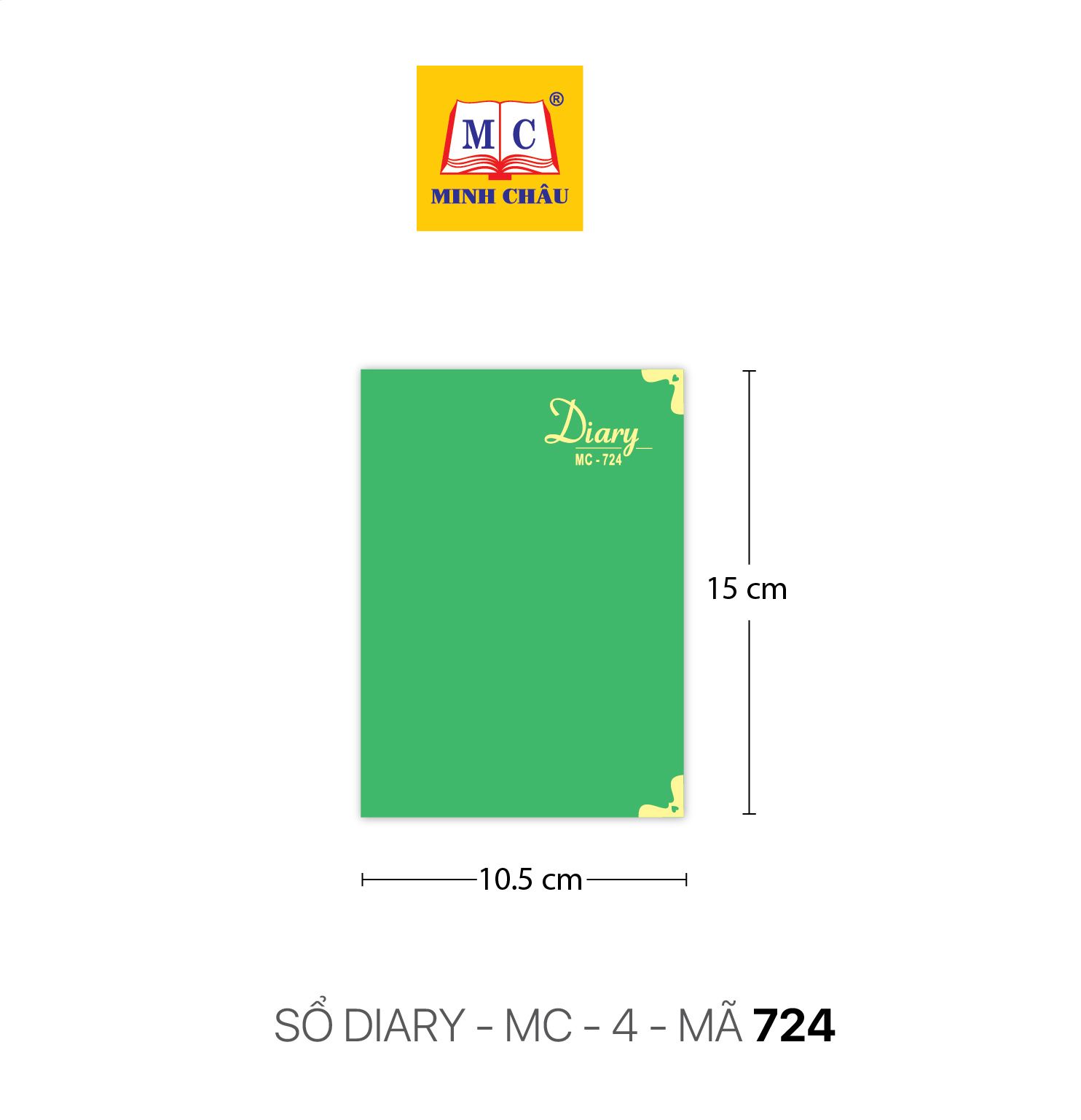 Sổ Diary - MC - 4 (Mã 724)