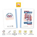 Sổ cao cấp bìa bồi, dán, may gáy General Book - Khổ A4 (Bộ mẫu Street style)