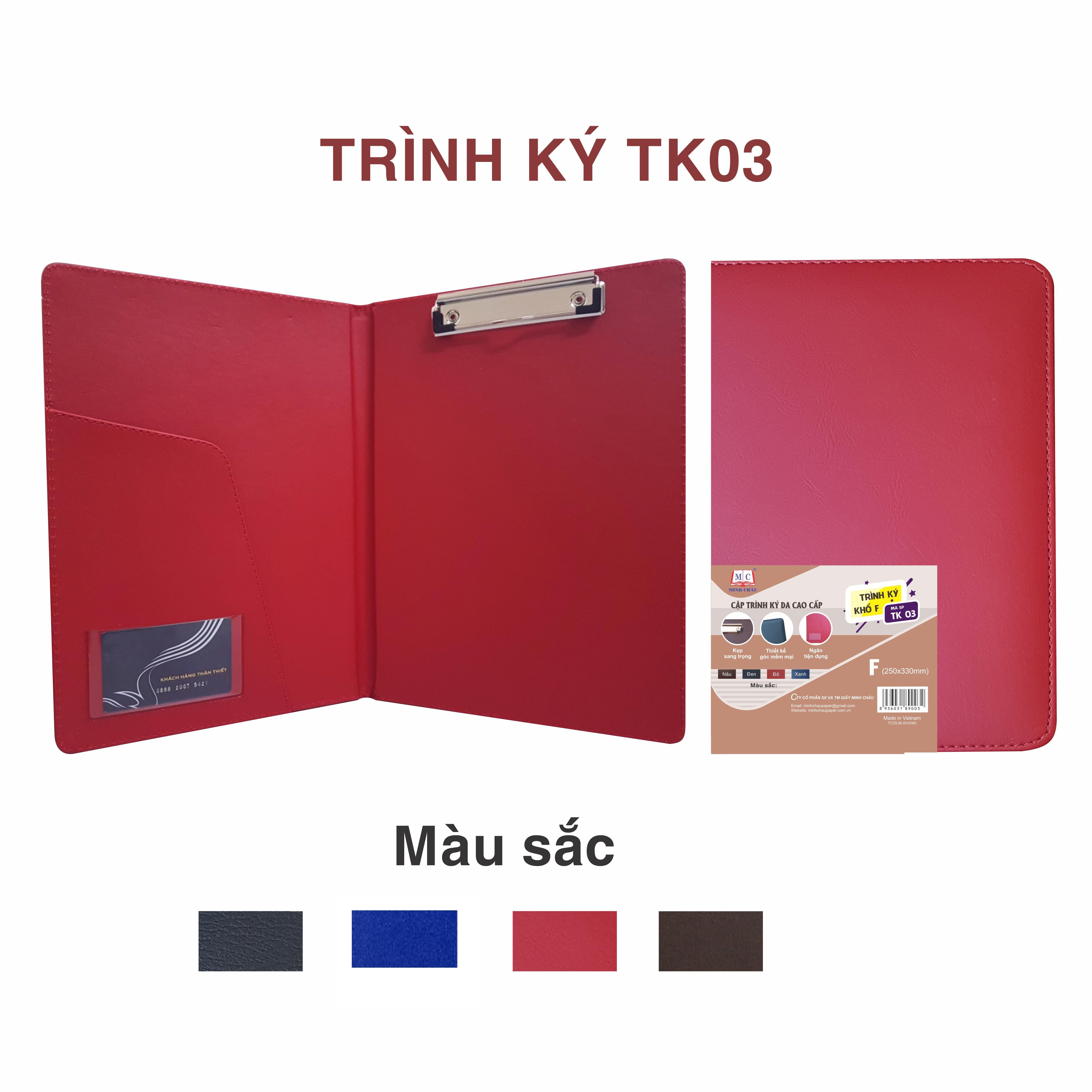 TRÌNH KÝ ĐÔI DA KHỔ F - 1 LÁ ( Mã TK03)