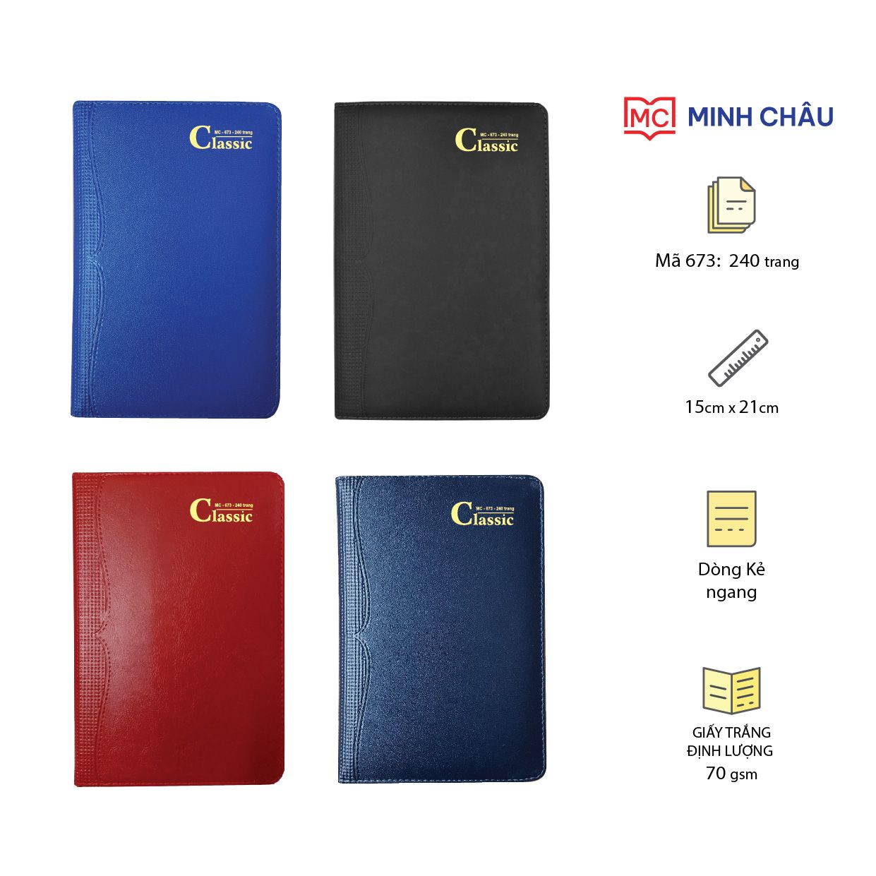 Sổ Classic K7 (Mã số: 673)