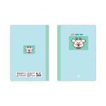 Vở kẻ ngang may dán gáy, 17.5 x 25cm, giấy vàng, ĐL 70gsm (Mã số: 271)