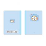 Vở kẻ ngang may dán gáy, 17.5 x 25cm, giấy vàng, ĐL 70gsm (Mã số: 272)