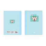 Vở kẻ ngang may dán gáy, 17.5 x 25cm, giấy vàng, ĐL 70gsm (Mã số: 272)