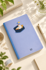 Vở kẻ ngang may dán gáy, 17.5 x 25cm, giấy vàng, ĐL 70gsm (Mã số: 271)