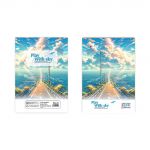 Vở kẻ ngang 17.5 x 25cm, ĐL 60, Giấy trắng (Bộ PLAY WITH SKY, Mã 2521 - 2523)